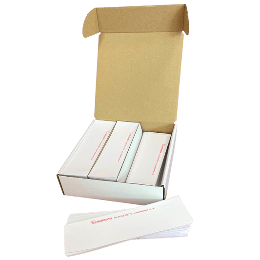 200 Compatible FP Mailing Postbase One Extra Long Single Franking Machine Labels