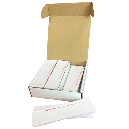 500 Compatible FP Mailing Postbase Extra Long Single Franking Machine Labels