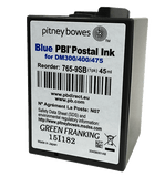Brand New Original Pitney Bowes SendPro C Auto Blue Ink Cartridge